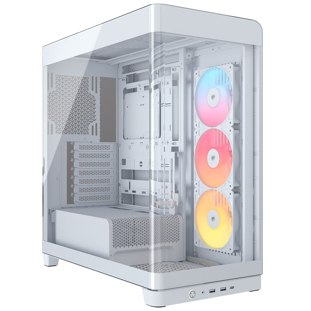 Corsair - Caixa E-ATX Corsair 4500X RS-R ARGB Branca Vidro Temperado