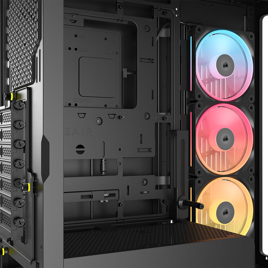 Corsair - Caixa E-ATX Corsair 4500X LX-R RGB Preto Vidro Temperado