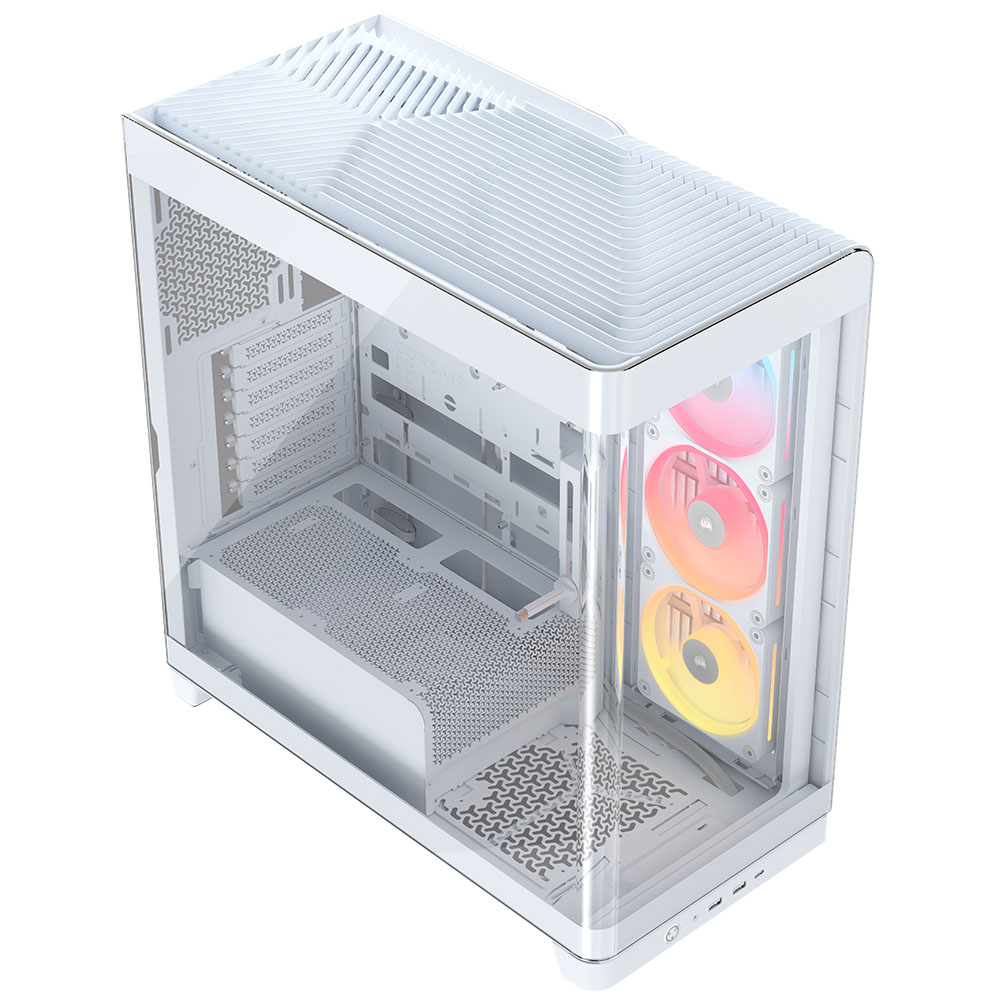 Corsair - Caixa E-ATX Corsair 4500X LX-R RGB Branca Vidro Temperado