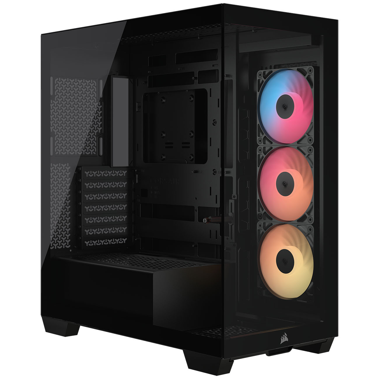Corsair - Caixa E-ATX Corsair 3500X RSR ARGB Preto Vidro Temperado