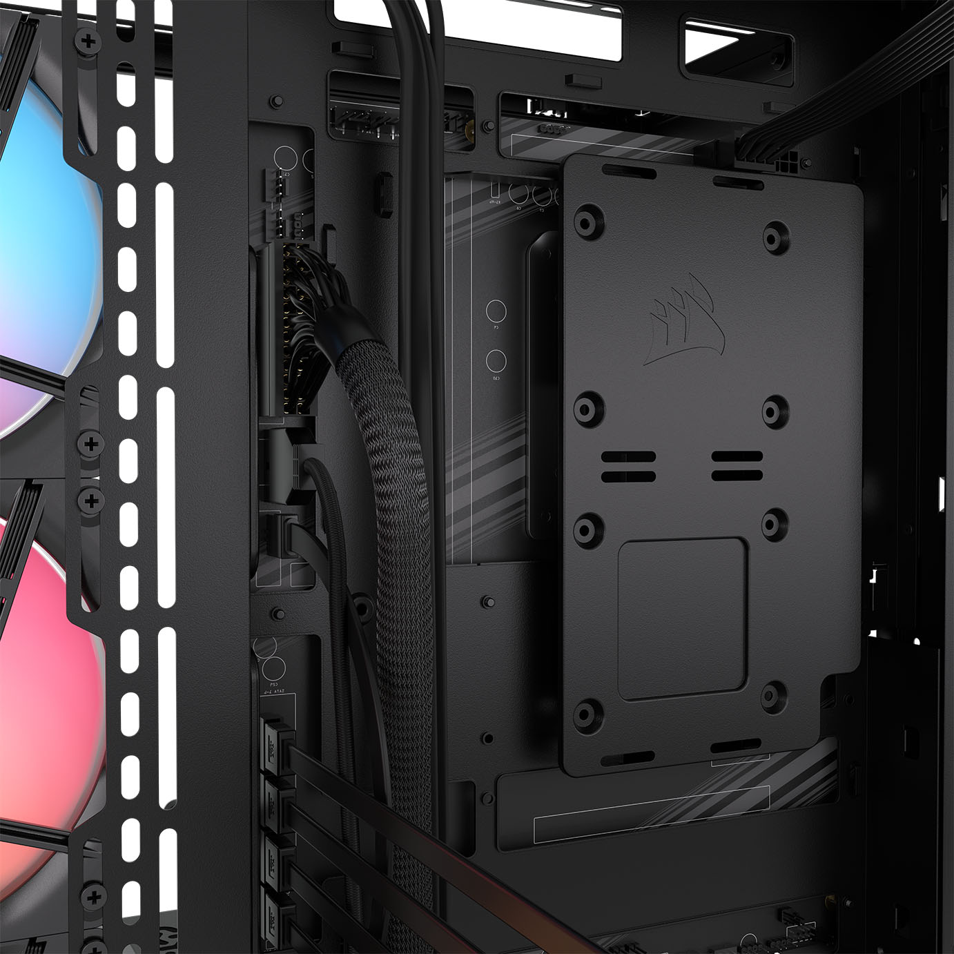 Corsair - Caixa E-ATX Corsair 3500X RSR ARGB Preto Vidro Temperado
