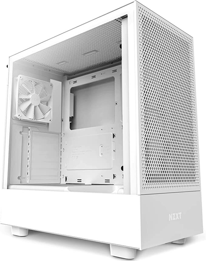 Picture of Picture of Torre ATX NZXT H5 Flow Blanco Cristal Templado
