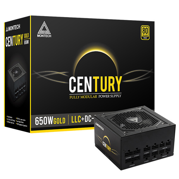 Montech - Fuente Modular Montech Century 650 80 PLUS Gold