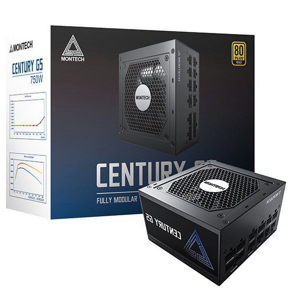 Picture of Picture of Fuente Modular Montech Century G5 750W 80 Plus Gold PCIE5