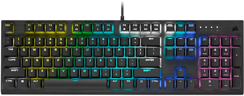 Picture of Picture of Teclado Corsair K60 RGB Pro Cherry VIOLA - Mecânico (PT)