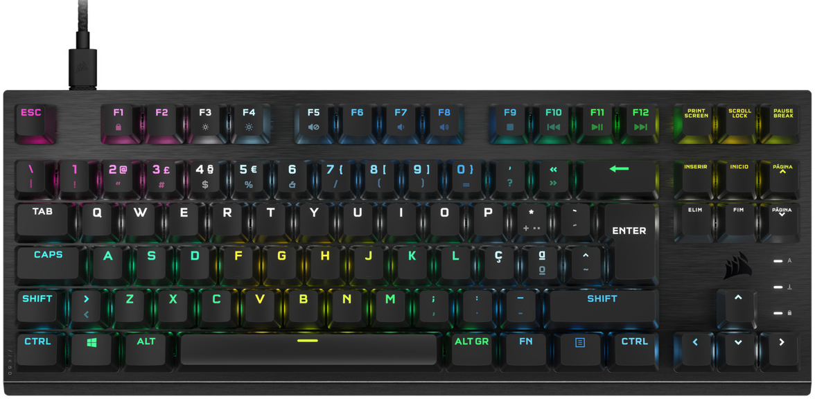 Picture of Picture of Teclado Corsair K60 RGB Pro TKL Optical Mechanical - Mecânico (PT)