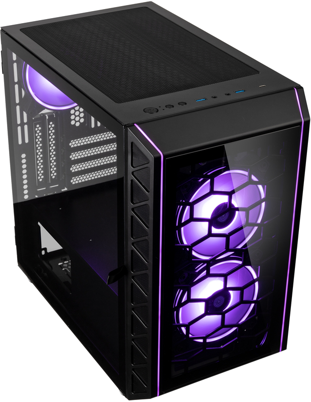 Picture of Picture of Caja Micro-ATX Kolink Citadel Glass SE ARGB Vidrio Templado Negro