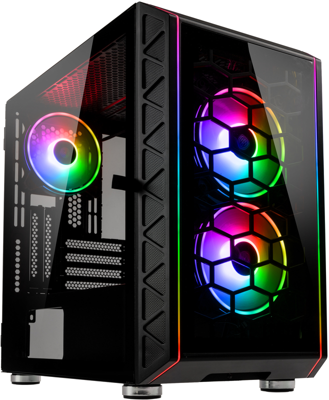 Picture of Picture of Caja Micro-ATX Kolink Citadel Glass SE ARGB Vidrio Templado Negro
