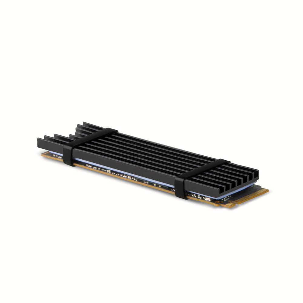 Picture of Picture of Dissipador Pasivo AXAGON CLR-M2L3 - M.2 SSD, 80mm SSD, ALU, silicone thermal pads, height 3mm