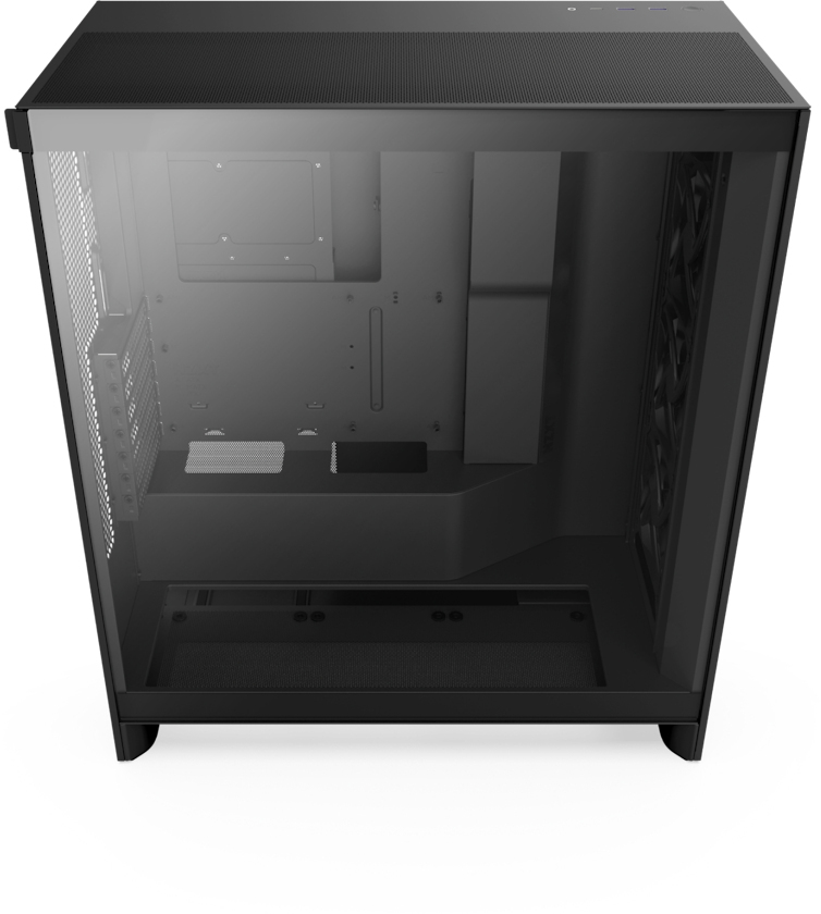 NZXT - Torre ATX NZXT H7 Flow Negro Vidro Temperado