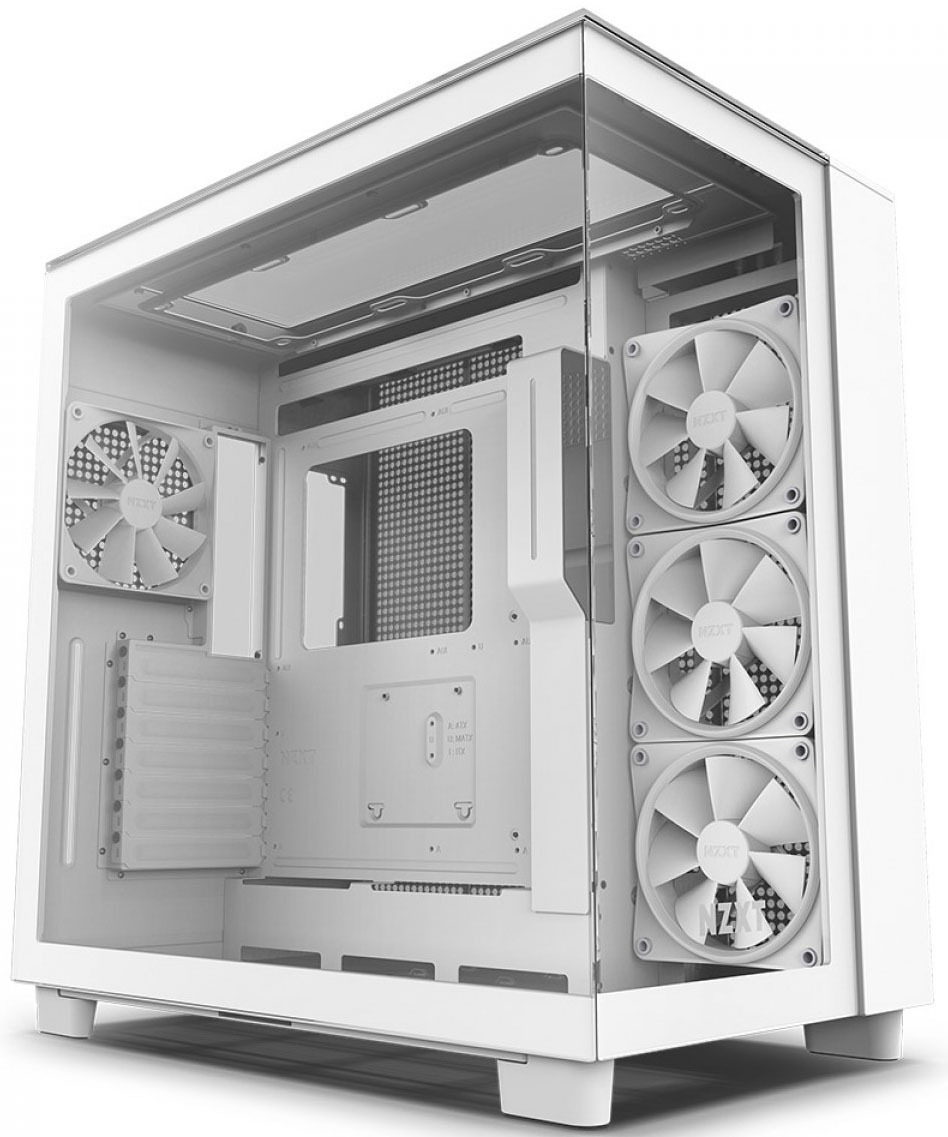 Picture of Picture of Torre ATX NZXT H9 Elite Blanca Cristal Templado