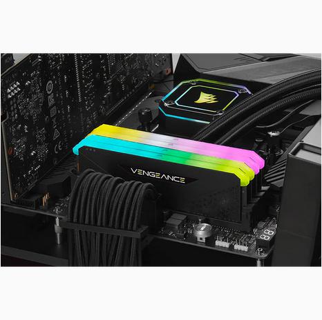 Corsair - Corsair Kit 32GB (2 x 16GB) DDR4 3200MHz Vengeance RGB RS CL16