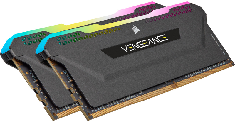 Picture of Picture of Corsair Kit 16GB (2 x 8GB) DDR4 3600MHz Vengeance RGB Pro SL Black CL18 AMD