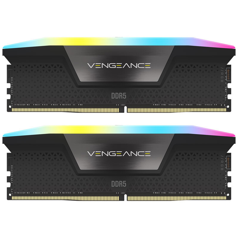 Picture of Picture of Corsair Kit 32GB (2 x 16GB) DDR5 6400MHz Vengeance RGB Black CL36