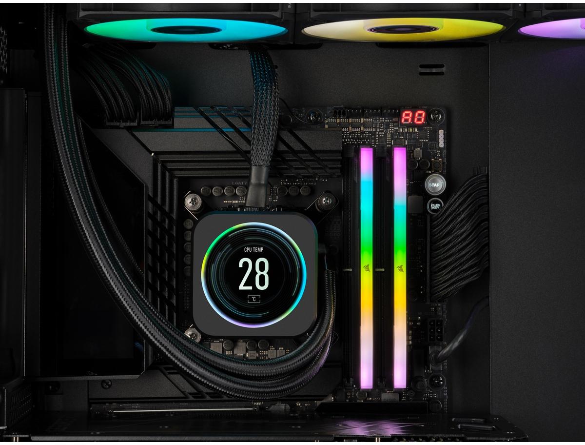 Picture of Picture of Corsair Kit 32GB (2 x 16GB) DDR5 6000MHz Vengeance RGB Black CL36 (rev3)