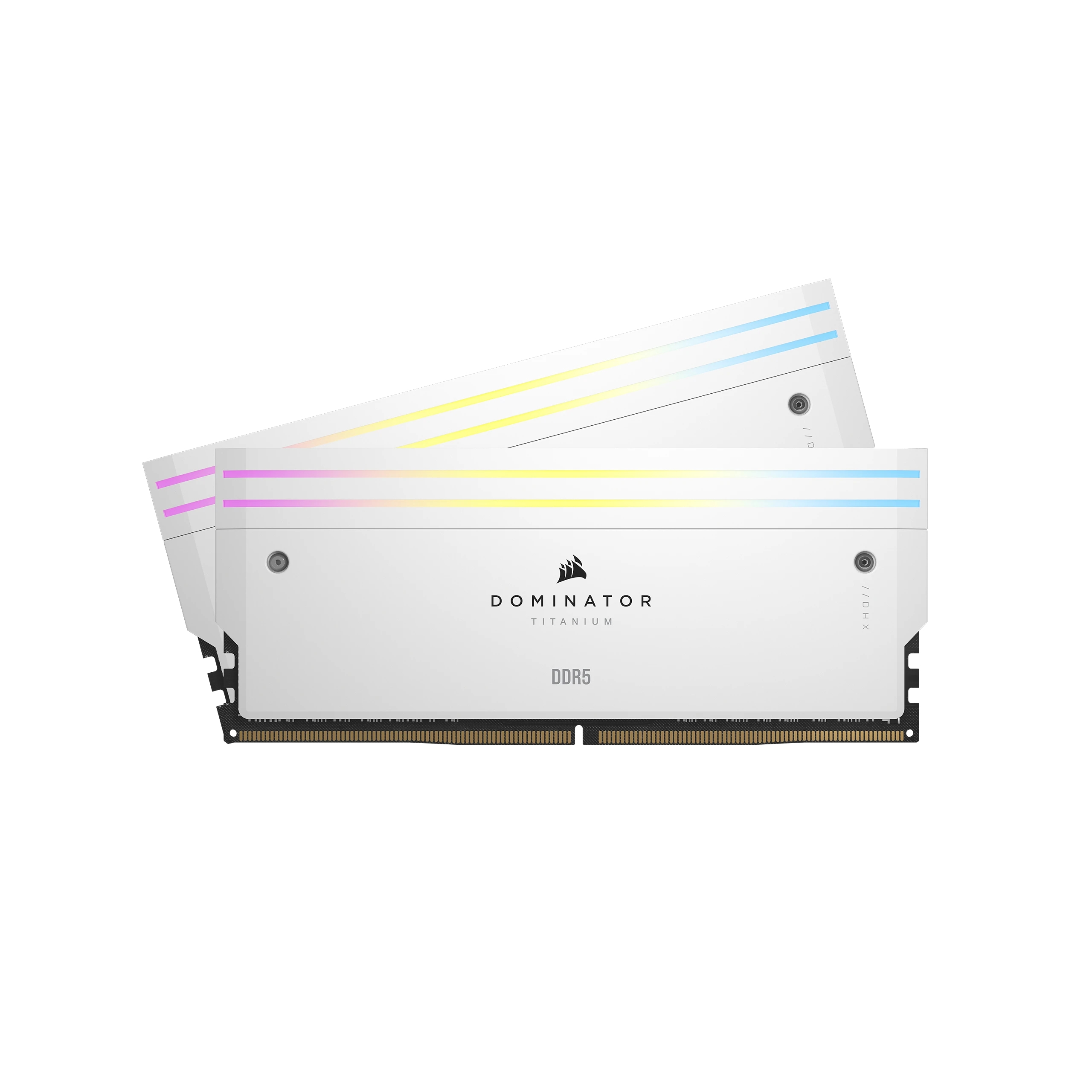 Picture of Picture of Corsair Kit 32GB (2 x 16GB) DDR5 6000MHz Dominator Titanium RGB White CL30