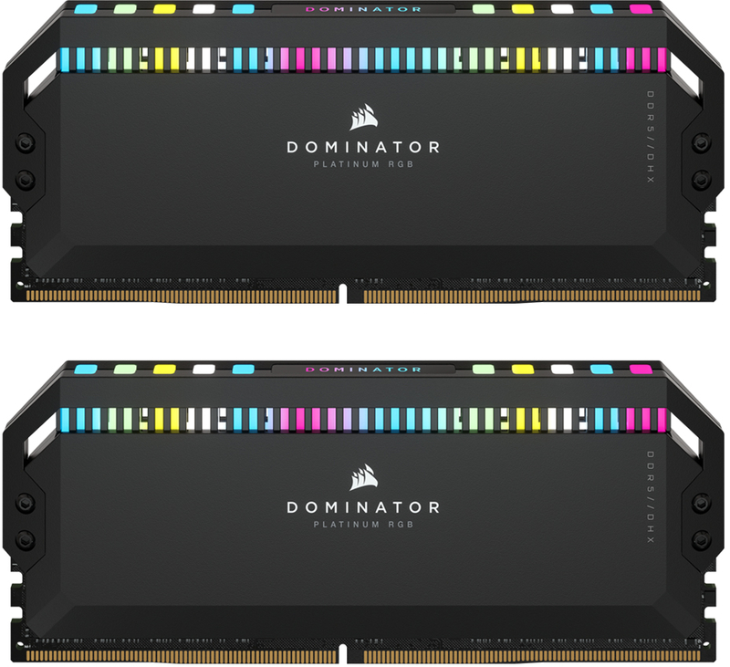 Picture of Picture of Corsair Kit 32GB (2 x 16GB) DDR5 5200MHz Dominator Platinum RGB Black CL40