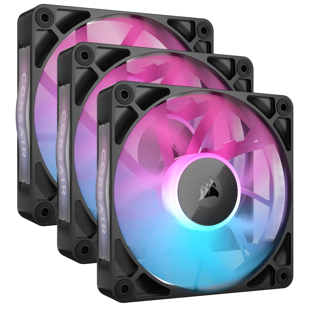 Picture of Picture of Ventilador Corsair iCUE Link RX120 RGB PWM Negra 120mm (Pack 3)