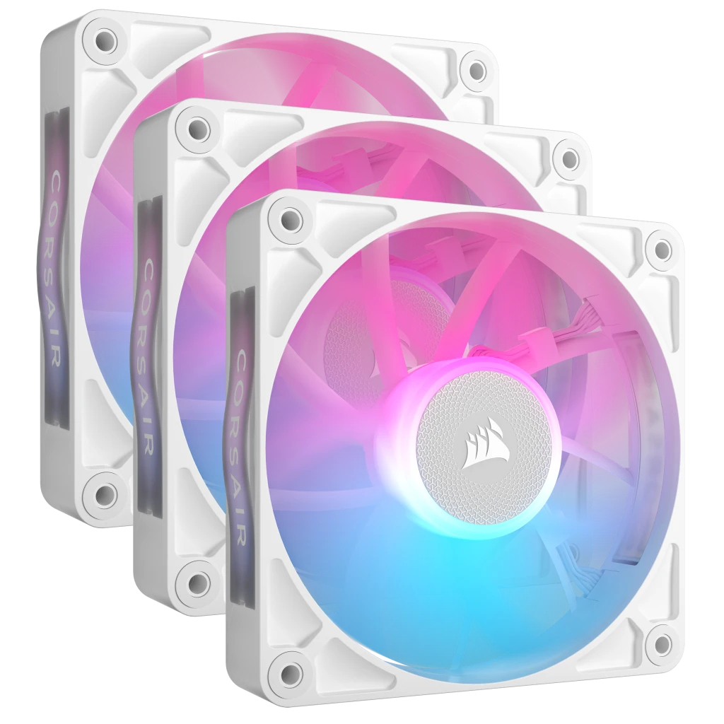 Picture of Picture of Ventilador Corsair iCUE Link RX120 RGB PWM Blanca 120mm (Pack 3)