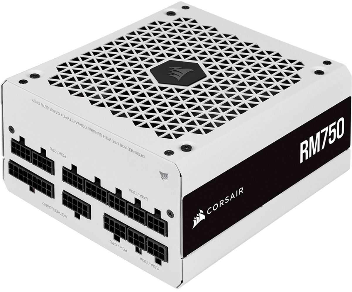 Picture of Picture of Fuente Alimentación Modular Corsair RM750 750W 80 Plus Gold Blanco