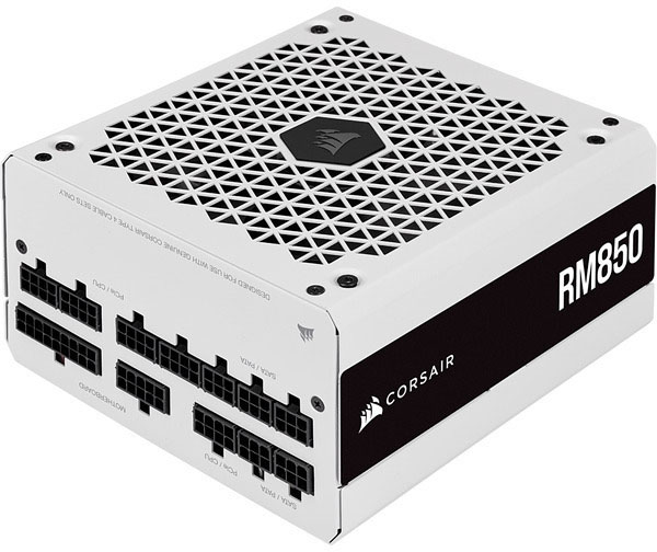Corsair - Fuente Alimentación Modular Corsair RM850 850W 80 Plus Gold Blanco