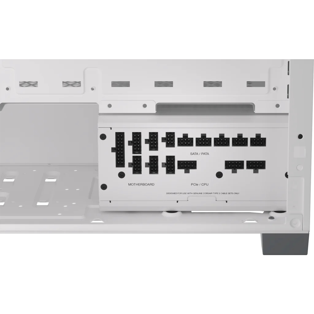 Corsair - Fuente Alimentación Modular Corsair RMx Shift Series RM1000x 1000W 80 Plus Gold Blanca