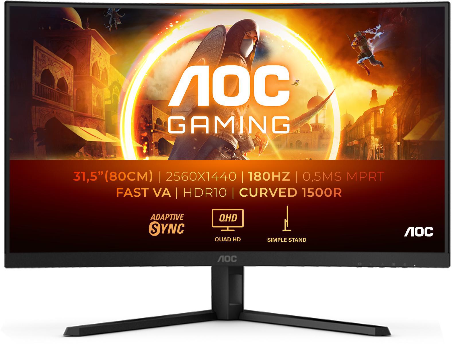 Picture of Picture of Monitor Curvo AOC Gaming 32" CQ32G4VE Fast VA QHD 180Hz 0.5ms