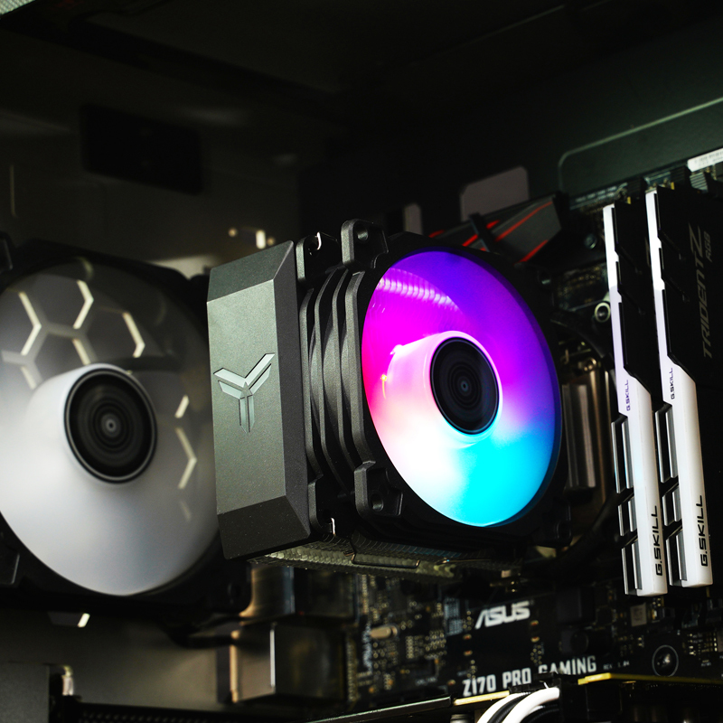 Jonsbo - Ventilador CPU Jonsbo CR-1200E ARGB Negro - 92mm