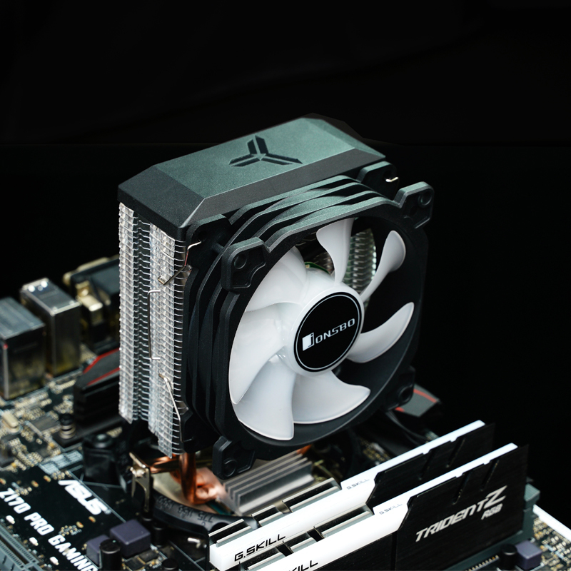 Picture of Picture of Ventilador CPU Jonsbo CR-1200E ARGB Negro - 92mm