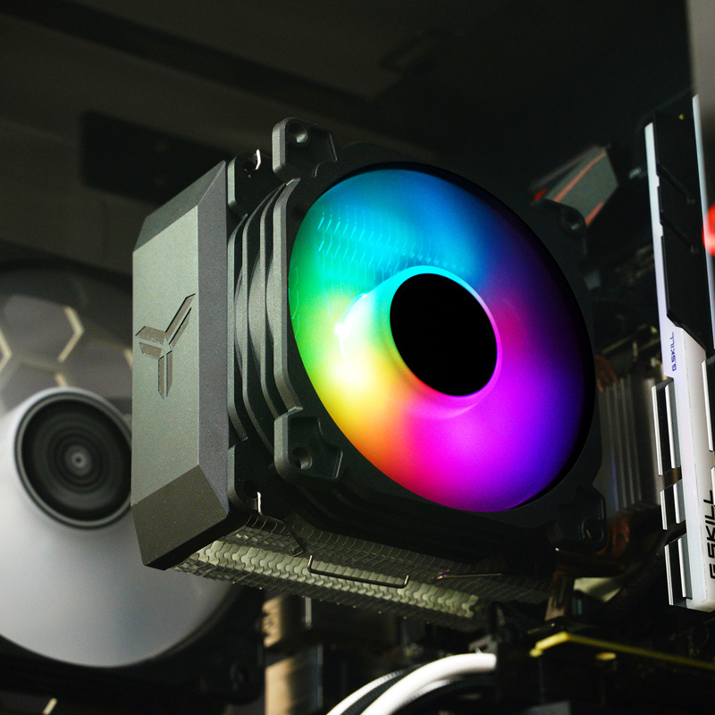 Jonsbo - Ventilador CPU Jonsbo CR-1200E ARGB Negro - 92mm