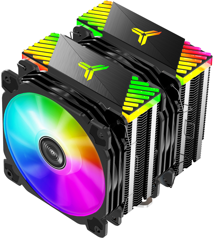 Picture of Picture of Ventilador CPU Jonsbo CR-2000GT ARGB Negro - 2x 120mm