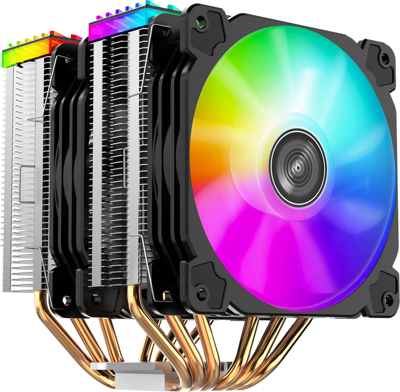 Picture of Picture of Ventilador CPU Jonsbo CR-2000GT ARGB Negro - 2x 120mm