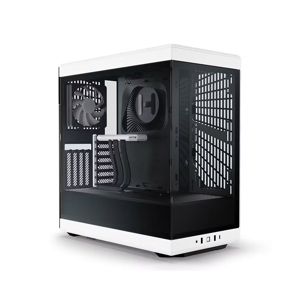 Picture of Picture of Caja ATX Hyte Y40 Vidrio Templado Negro/Blanco