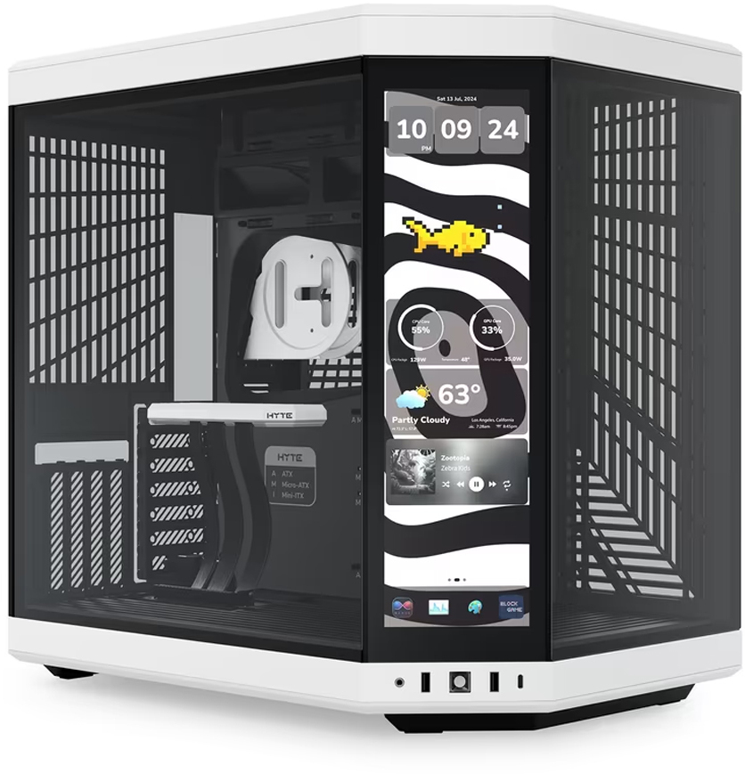 Picture of Picture of Caja ATX Hyte Y70 Touch Infinite Vidrio Templado Negro
