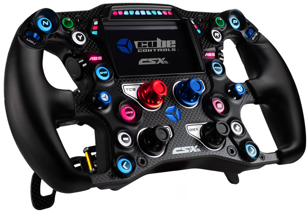 Picture of Picture of Volante Cube Controls CSX-3 - 4 Paddles - Negro