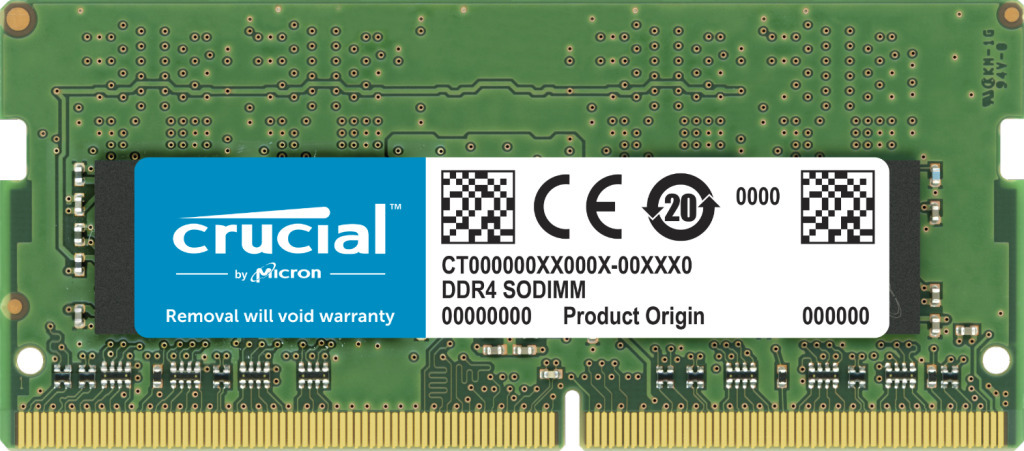 Picture of Picture of Crucial SO-DIMM 32GB DDR4 3200MHz CL22 2R