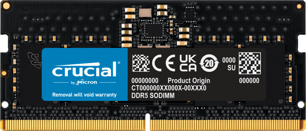 Picture of Picture of Crucial SO-DIMM 8GB DDR5 4800MHz CL40