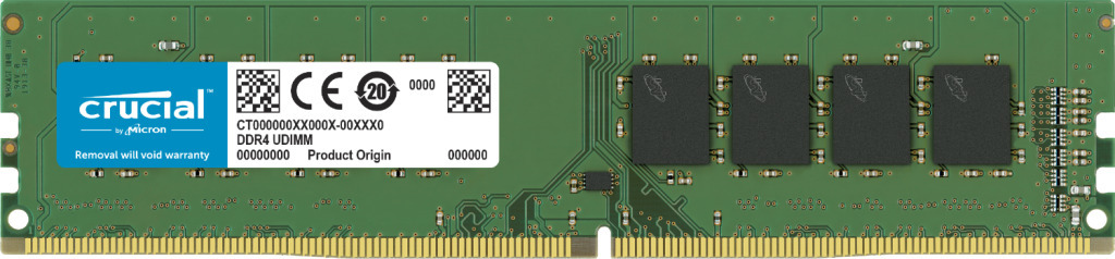 Picture of Picture of Crucial 8GB DDR4 2666MHz CL19