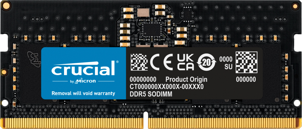 Picture of Picture of Crucial SO-DIMM 8GB DDR5 56000MHz CL46