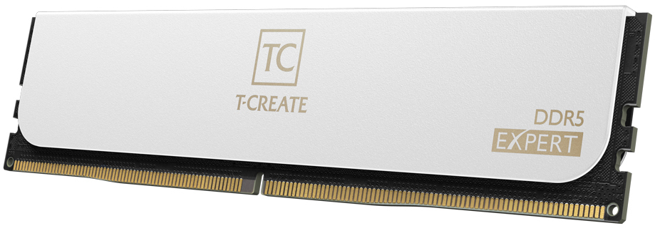 Picture of Picture of Team Group Kit 48GB (2 x 24GB) DDR5 6400MHz T-Create Expert Blanco CL32