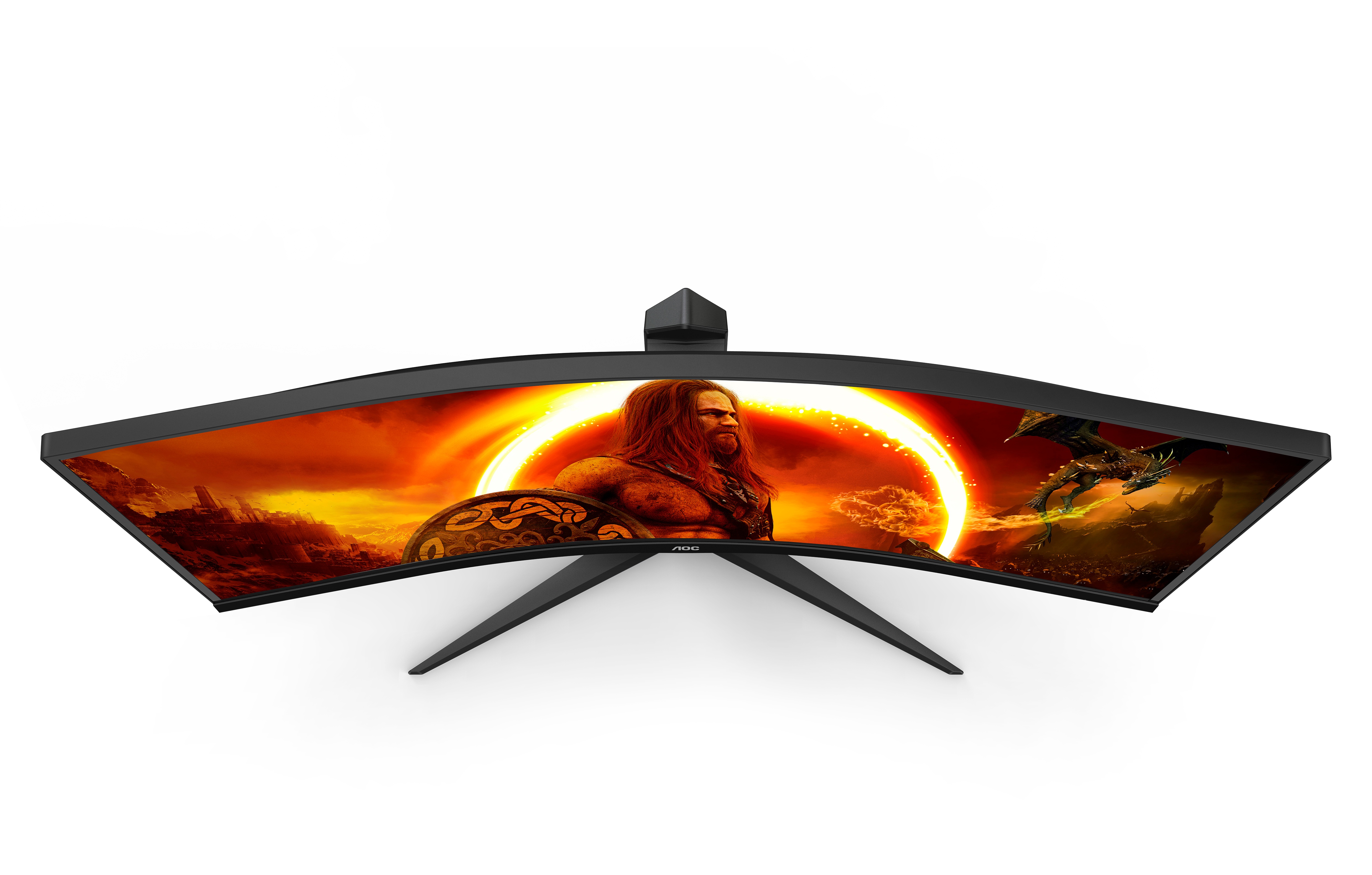 AOC - Monitor Curvo AOC Gaming 34" CU34G2XP VA WQHD 180Hz 1ms Adaptive Sync HDR400