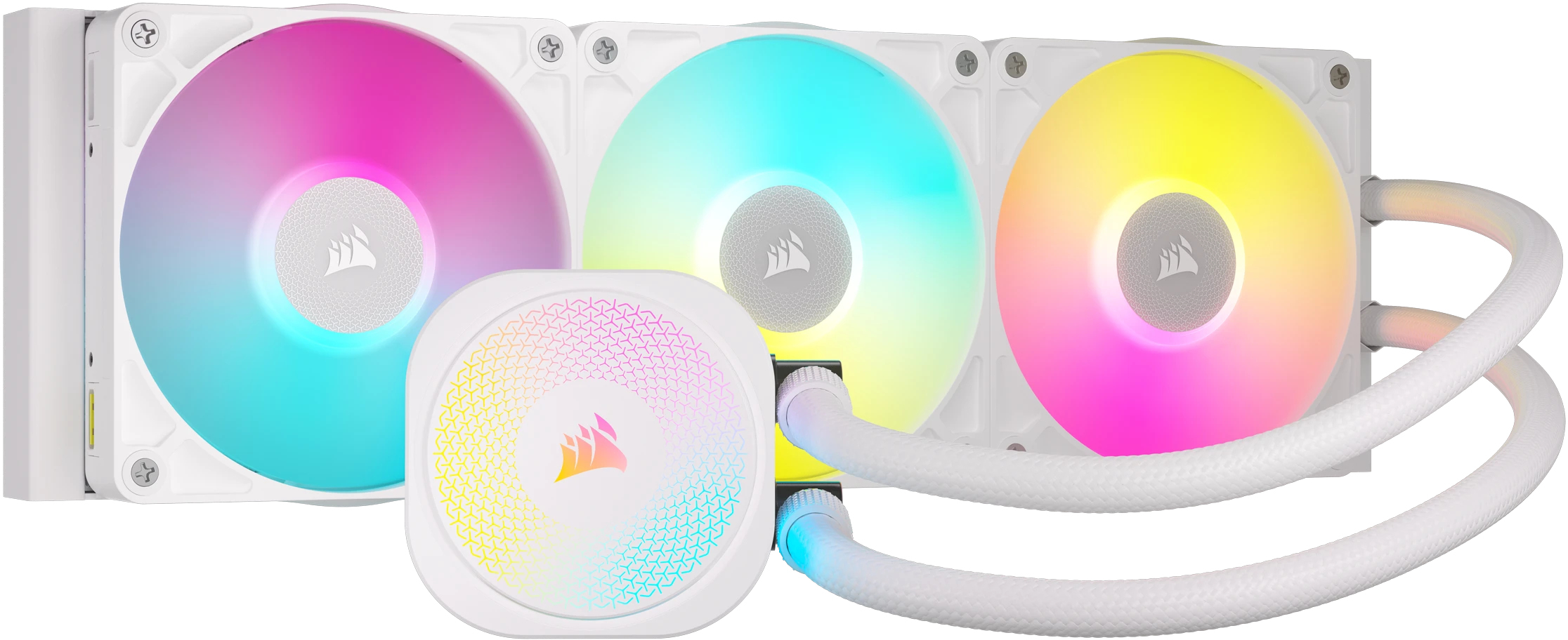 Picture of Picture of Refrigeración Líquida CPU Corsair iCUE LINK TITAN 360 RX RGB 360mm Blanco