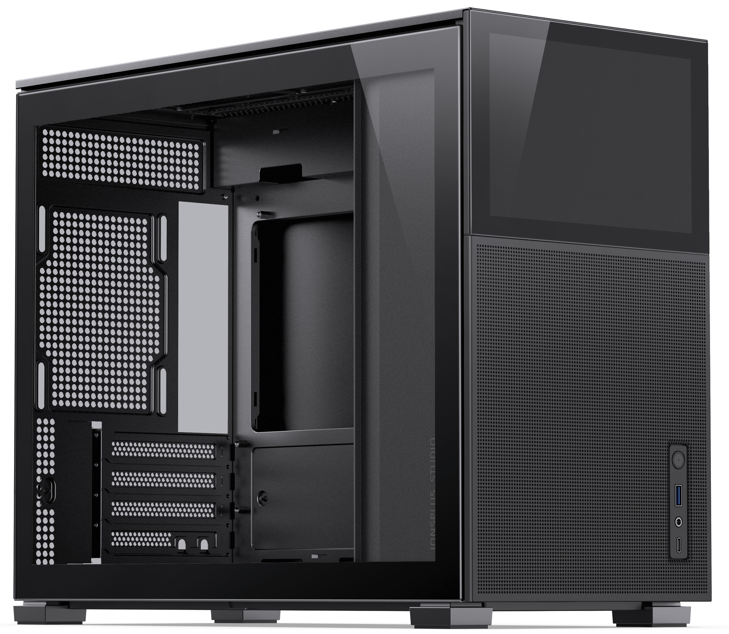 Picture of Picture of Caja Micro-ATX Jonsbo D31 MESH con Visor Vidrio Templado Negro