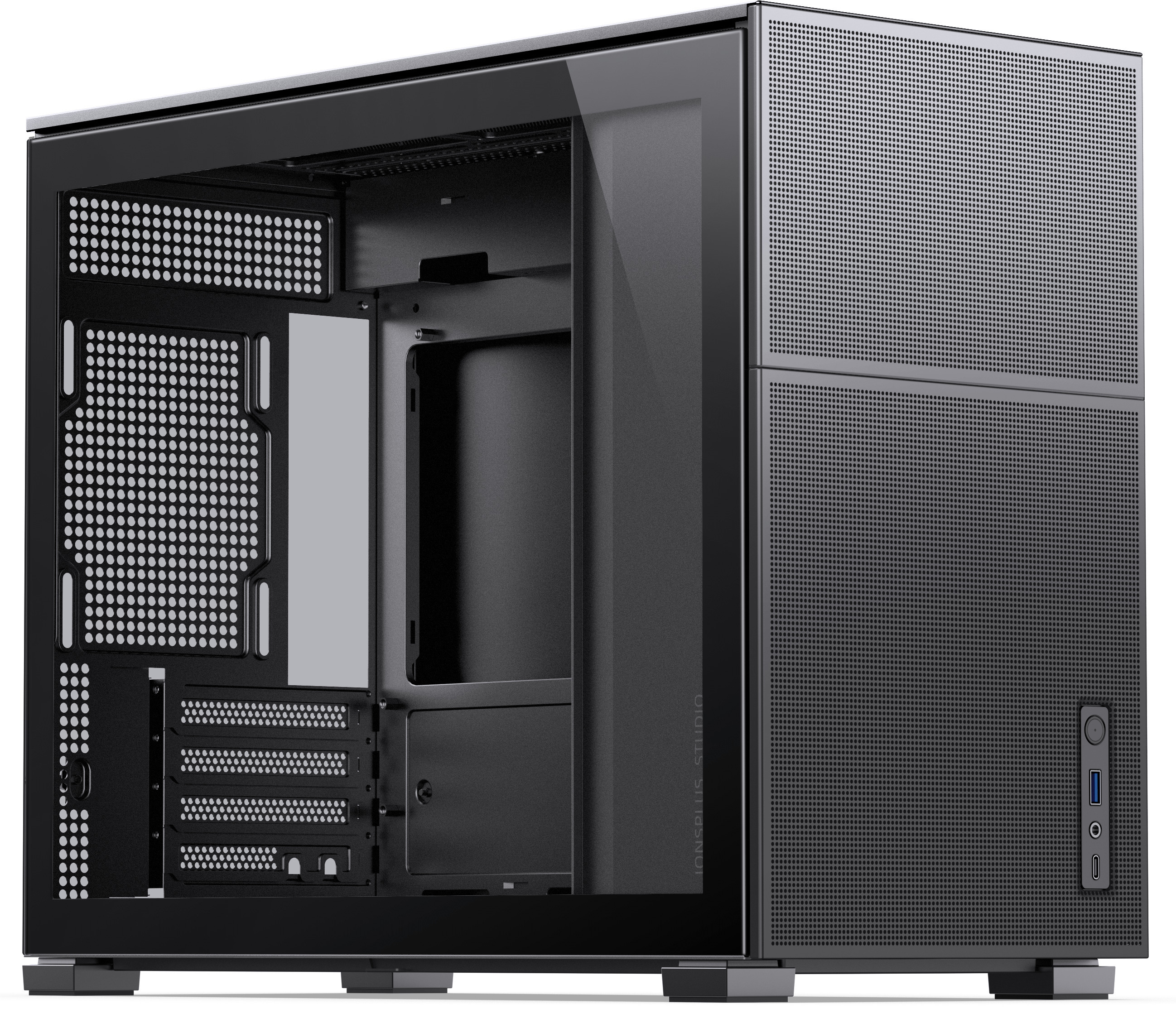 Picture of Picture of Caja Micro-ATX Jonsbo D31 MESH Vidrio Templado Negro