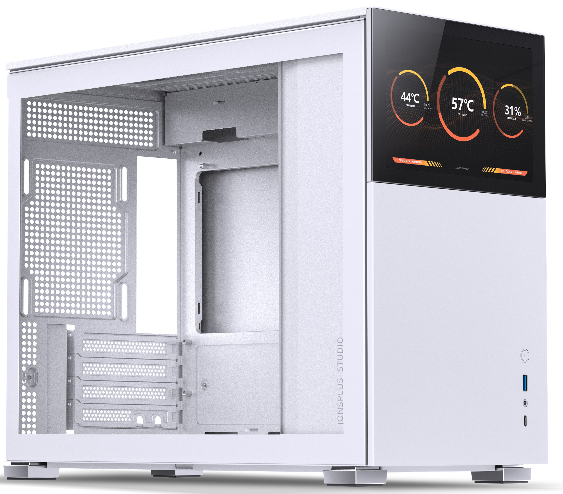 Picture of Picture of Caja Micro-ATX Jonsbo D31 STD con Visor Vidrio Templado Blanco