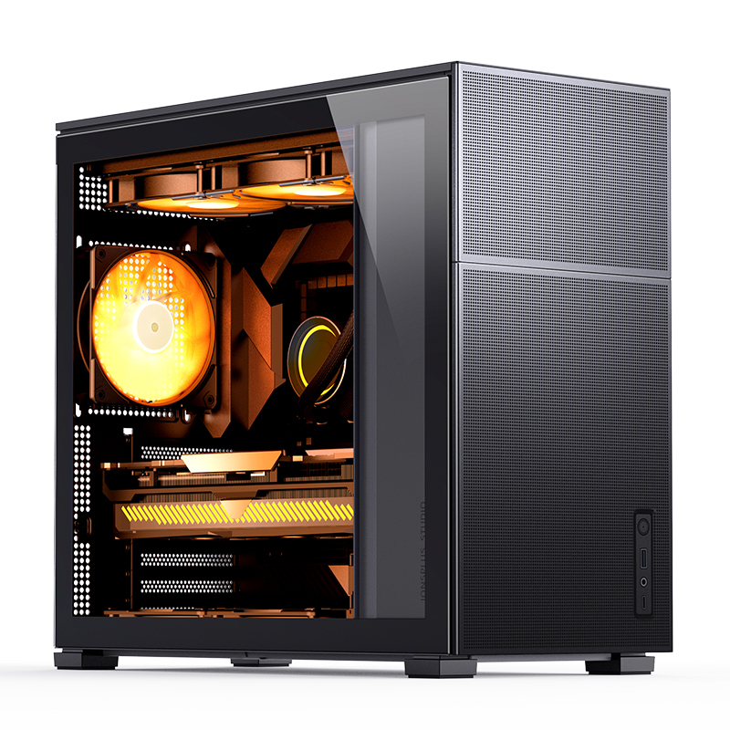 Picture of Picture of Caja ATX Jonsbo D41 MESH Vidrio Templado Negro