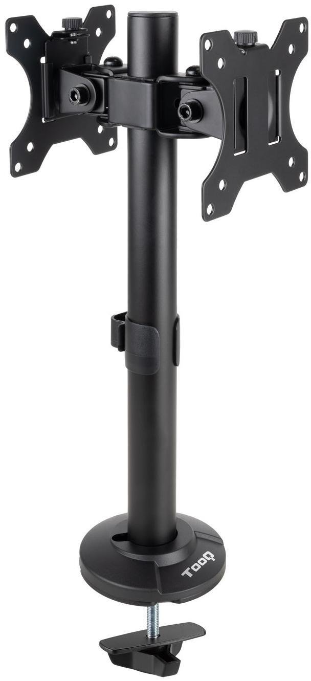 Picture of Picture of Soporte de Mesa Duplo Tooq Tilt e Altura Ajustável 17" a 32" Max. 8kg por Brazo Negro