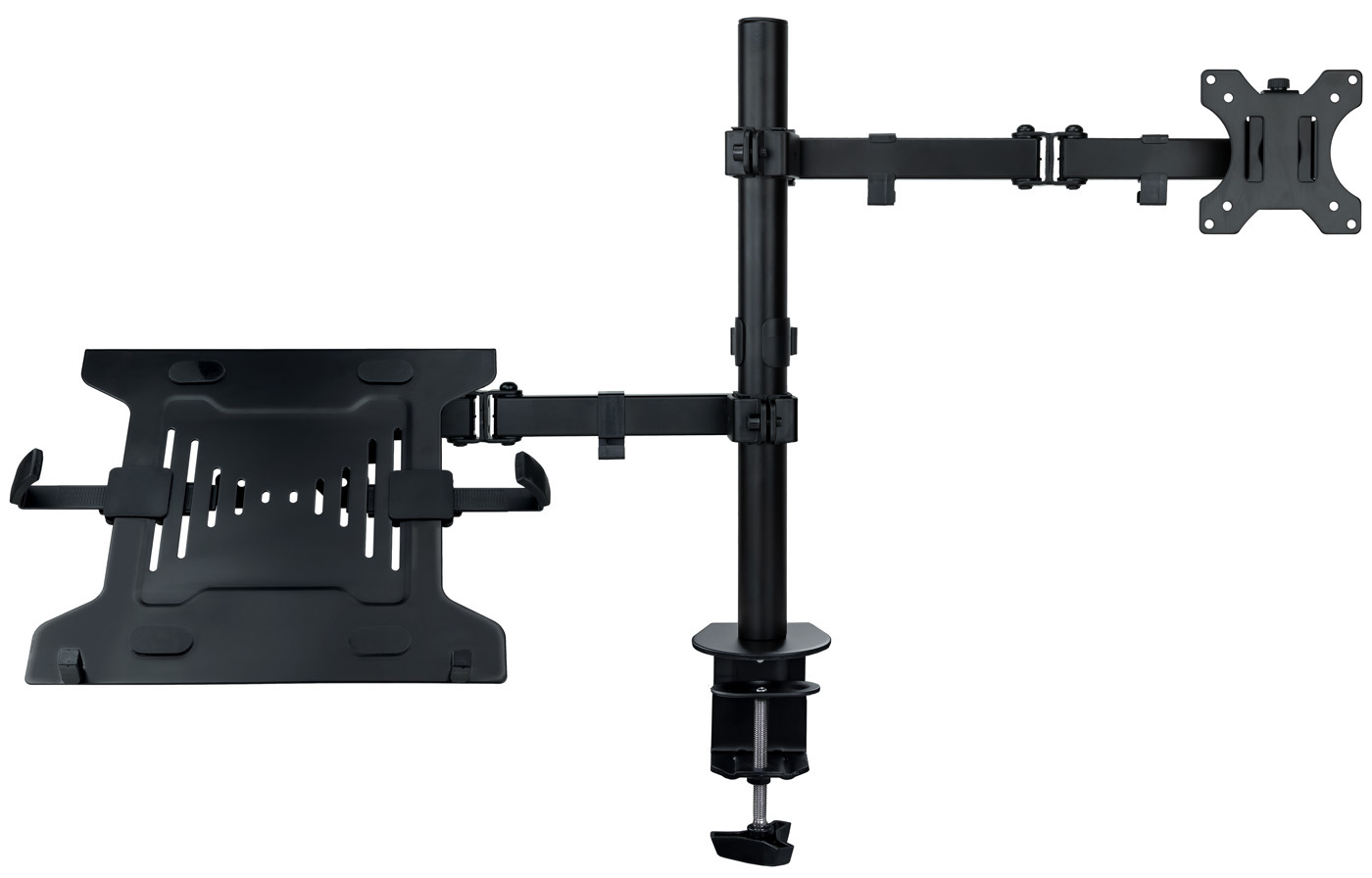 Tooq - Soporte de Mesa Tooq Doble Tilt 13" a 32" Max. 8Kg (Monitor) / 4.5Kg (Portátil)