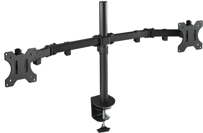 Tooq - Soporte de Mesa Tooq Doble Tilt e GiRatónrio e Altura Ajustable 13" - 32" 8Kg Negro