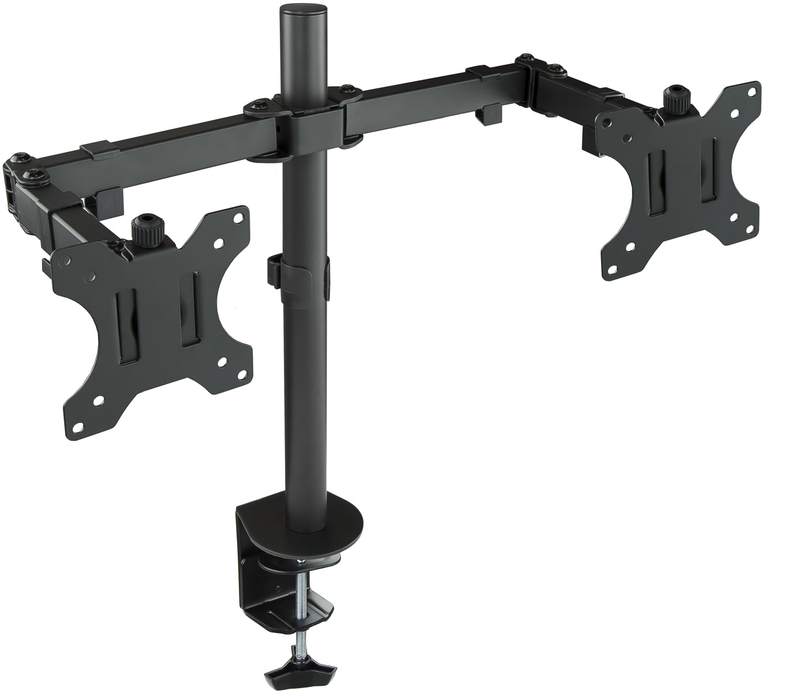 Picture of Picture of Soporte de Mesa Tooq Doble Tilt e GiRatónrio e Altura Ajustable 13" - 32" 8Kg Negro